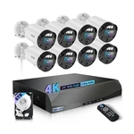 130 Ultra Wide-angle Outdoor Wired Security Camera System,. Fixed Price $755.60.