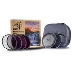 Kase 82MM Kw Revolution Plus Master Kit Cpl ND8 ND64 ND1000 Lens Cap Ring Case. Fixed Price $419.95.