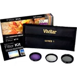 Vivitar 37MM Uv, Polarizer & Fld Deluxe Filter Kit (set Of + Carrying Case). Fixed Price $14.95.