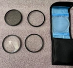 Andoer Uv ,72MM STAR+8, Cpl Close-up +4 Set With Carry Pouch New. Fixed Price $24.95.