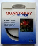 Quantaray Cross Screen Filter, 67 Mm. Fixed Price $19.99.