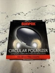 Sunpak Circular Polarizer 58MM. Fixed Price $19.95.