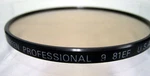Tiffen Series 9 Round Light Balancing Glass 81EF Filter. Fixed Price $75.00.