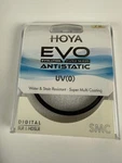 Hoya Evo Antistatic 72MM (o) Slim Lens Filter XEVA-72UV. Fixed Price $49.99.