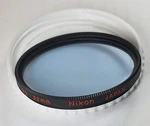 Nikon Nikkor B2 Light Blue 82A 82-A Glass Lens Filter Japan With Case. Fixed Price $13.99.