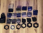 Cokin Lot Assorted Square Filters, Rings & Holders (photography Kit). Fixed Price $60.00.