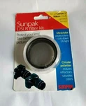 Sunpak Dslr Filter Kit Ultraviolet Circular Polarizer New. Fixed Price $12.99.