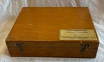 Vintage Canon Contimat Anti-moire Filters Wooden Case. Fixed Price $50.00.