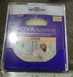 Hoya Camera Filter 72.0S UV(0). Fixed Price $17.00.