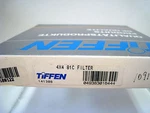 New 4X4" Tiffen Cyan Light Balancing Glass Filter Mfr #4481C. Fixed Price $225.00.