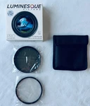 New Luminesque 82MM Uv Protector & Circular Polarizer Orig Box Case Filter Kit. Fixed Price $9.99.
