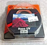 Uv Haze Lens Glass Protector Safety Filter Guard Genuine Marumi Japan. Fixed Price $14.99.