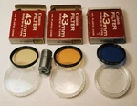 Canon Rangefinder Rf 85MM & 43MM CCA4, CCA8, CCB12 Filters Super Clean. Fixed Price $99.00.