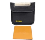 Tiffen 4X4" Coral Solid Color Glass Filter Mfr #44CO1 - Serial #C102. Fixed Price $185.00.