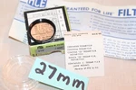 New Vtg Tiffen Hce 27MM 85C Warm Filter Usa Light Bal F/canon/contaflex. Fixed Price $14.99.
