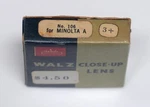 Walz #106 +3 For Minolta Vintage Close-up Lens Filter Attachment. Fixed Price $16.20.