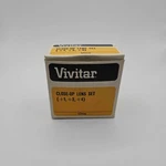 Vivitar 35.5MM Close-up Diopter Macro Lens Filter Set Of (+1, +2, +3) New. Fixed Price $30.00.