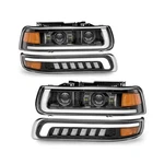 Led Headlights Assembly Headlamps Replacement Compatible With 1999-2002 Chevy.... Fixed Price $393.51.
