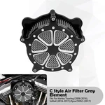 Dot Air Cleaner Filter Gray Intake For Harley 08-2016 Touring Road Electra Glide. Fixed Price $45.99.