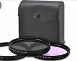 Xtech Pro Series Multi Coated Hd Digital Filter XT58FLK 3 Piece Uv Cpl Fl-d 58MM. Fixed Price $12.50.