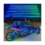 8PCS 6.5FT 2METERS 78" Kit Dream Color Chasing Flow Strobe Flash Breath Led S.... Fixed Price $256.17.