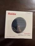 Haida 77MM Nano Pro Soft-star 2 In 1 Filter. Fixed Price $40.00.