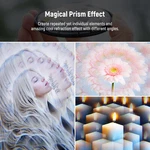 Neewer 72MM Kaleidoscope Prism Photography Crystal Glass Lens Filter. Fixed Price $21.24.