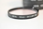 Hoya 55MM Skylight 1B Clear Filter For Canon Nikon Sigma Sony Pentax Tamron Lens. Fixed Price $12.85.