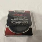 Rocketfish 58MM Cpl Circular Polarizer Filter RF-CP58. Fixed Price $9.00.