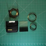 Tiffen Neutral Density Filter With Lens Adapters And Padded Case. Fixed Price $37.50.