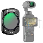 Neewer FL-76D Magnetic Cpl Filter For Dji Pocket 3 W/ Screen Protectors. Fixed Price $15.99.