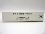 New Schneider Optics 3X3" White Frost 1 Diffusion Filter MFR#68-086333. Fixed Price $125.00.