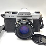 Pentax K1000 35MM Slr Film Camera With 50MM Lens Kit - Tested & Working Great!. Fixed Price $233.00.