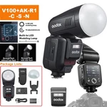 Godox V100C/S/N V100+AK-R1 Ttl Round Head Flash Speedlite For Nikon Canon Sony. Fixed Price $314.90.