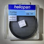 Heliopan Polfilter Circular Light Es 77 For Digital & Analog New Sealed. Fixed Price $100.00.