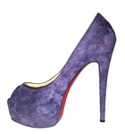 $945 Christian Louboutin Suede Palais Royal Platfrom Pumps (37.5 Eu; Us) Box. Fixed Price $359.00.