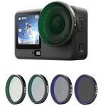 Telesin & Filter Kit For Dji Osmo Action 3/4/5 Pro (ND8, ND16, ND32, Cpl). Fixed Price $22.00.