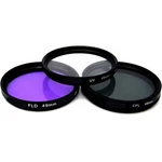 Vivitar 49MM Uv, Polarizer & Fld Deluxe Filter Kit (set Of 3 + Carrying Case). Fixed Price $19.99.