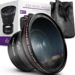 Altura Photo 0.43X Hd Wide Angle Lens With Macro - Attaches 58MM, Black. Fixed Price $66.34.