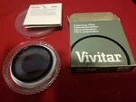 Used Vivitar 55MM Polarizing Filter W/ Case. Fixed Price $5.00.