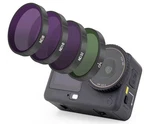 Soonsun Filter Kit For Dji Osmo Action 4-PACK ND8/16/32/CPL Snap-on Lens. Fixed Price $50.00.