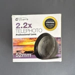 Digital Concepts 2.2X Telephoto Professional Lens 52MM DC-52T. Fixed Price $14.70.