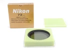 Mint Box Nikon 72MM Circular Polarizing Camera Lens Filter From Japan. Fixed Price $36.00.