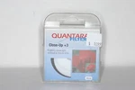 Quantaray Close-up Filter, +3 49MM. Fixed Price $12.99.