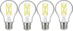 Satco S12437 A19 Led 4-BULB Value Pack, 75W Replacement, 3000K, Clear. Fixed Price $27.67.