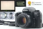 Mint W/ Strap* Nikon F80 35MM Slr Film Camera Af 50MM F1.8 Lens From Japan. Fixed Price $229.90.