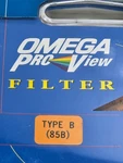 85-B Color Conversion Coated Glass Lens Filter Mc E-58 Omega. Fixed Price $14.99.
