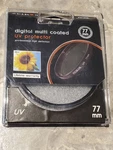 Zeikos Uv 77MM Lens Filter #20. Fixed Price $20.00.
