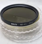 55MM Genuine Rilex Lens Filter 62 Neutral Density ND4X Japan. Fixed Price $12.99.
