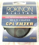 67MM Digital Cpl Circular Polarizing C-pl Multi-coated Glass Lens Filter. Fixed Price $12.99.